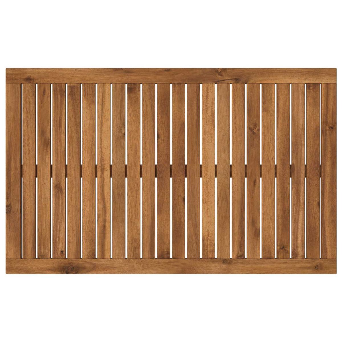 Rectangular Table Top Solid Wood Natural 88.5x55x2cm