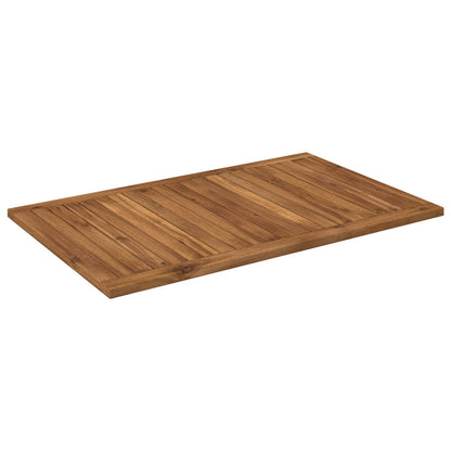 Rectangular Table Top Solid Wood Natural 88.5x55x2cm