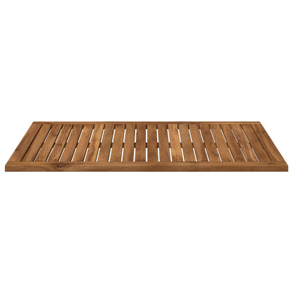 Rectangular Table Top Solid Wood Natural 88.5x55x2cm