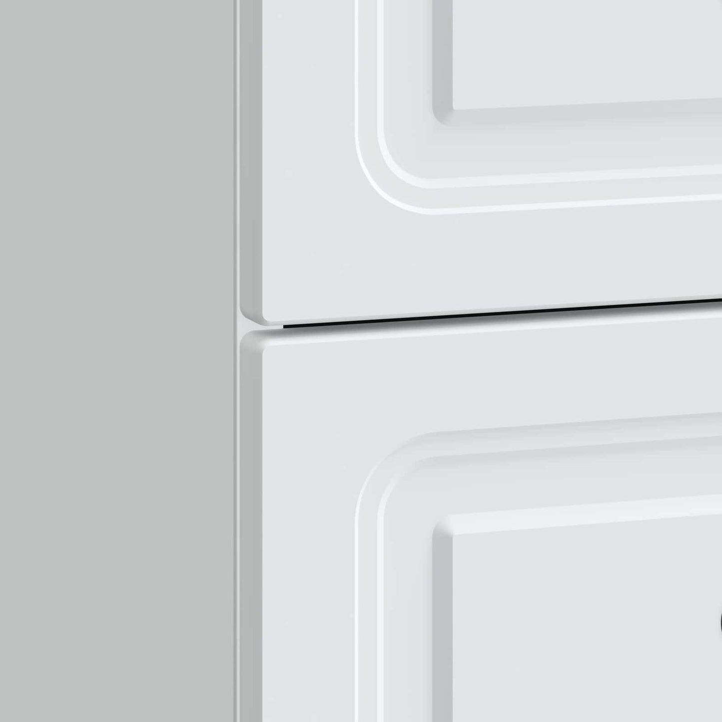 White Bedside Table Engineered Wood Cabinet | HomeAndLiving