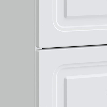 White Bedside Table Engineered Wood Cabinet | HomeAndLiving