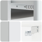 Wall-Mounted Bedside Cabinet White | HomeAndLiving