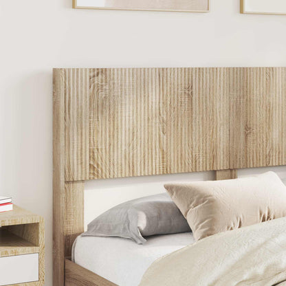 Bed Frame Storage Sonoma Oak 156.5 cm x 203 cm x 100 cm