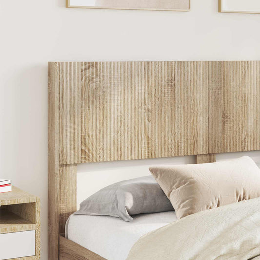 Bed Frame Storage Sonoma Oak 156.5 cm x 203 cm x 100 cm