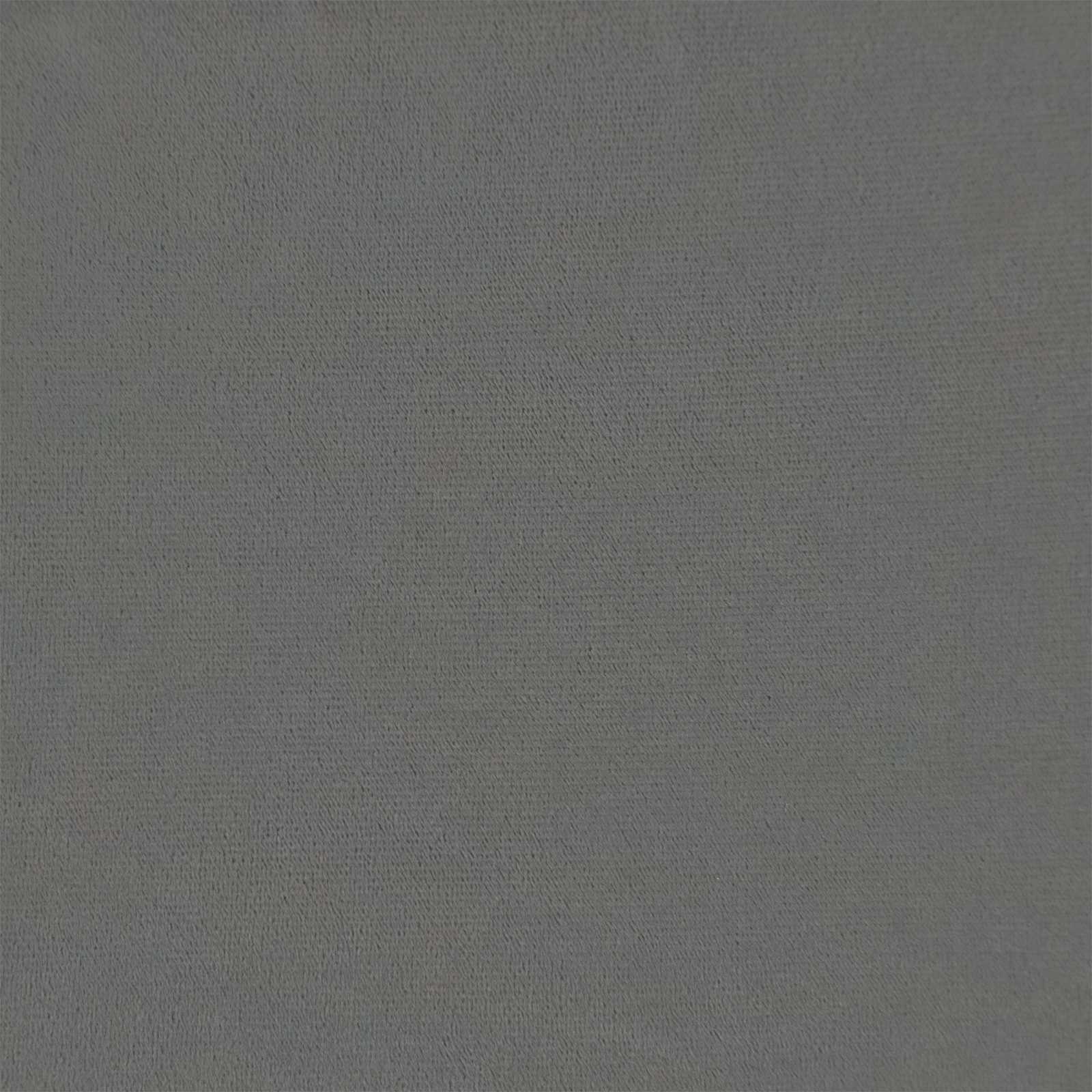 Single Bed Frame with Mattress Velvet Upholstered Plywood Slatted Foam Comfort Dark Grey