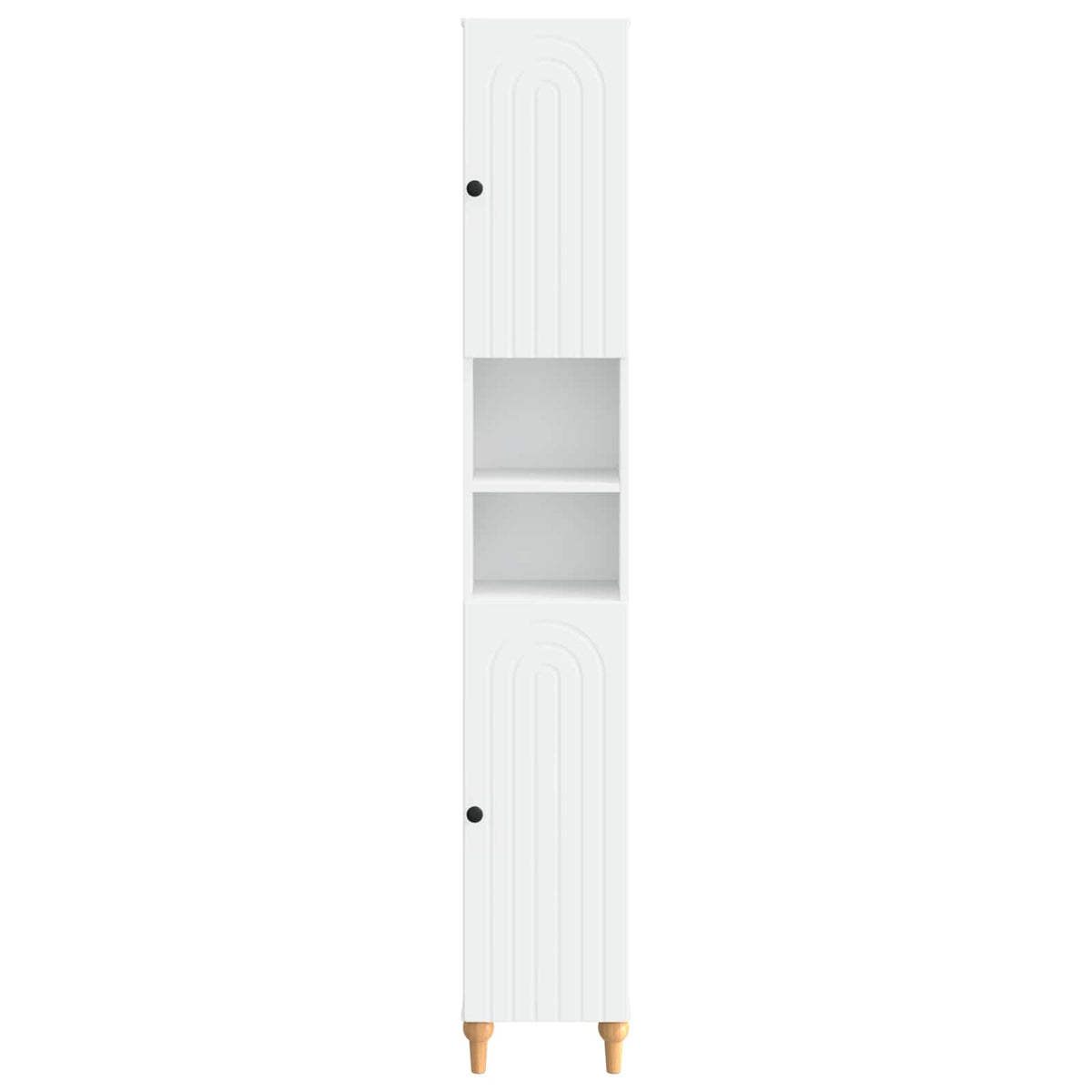 Bathroom Cabinet White Slim 30 cm x 31 cm x 190 cm