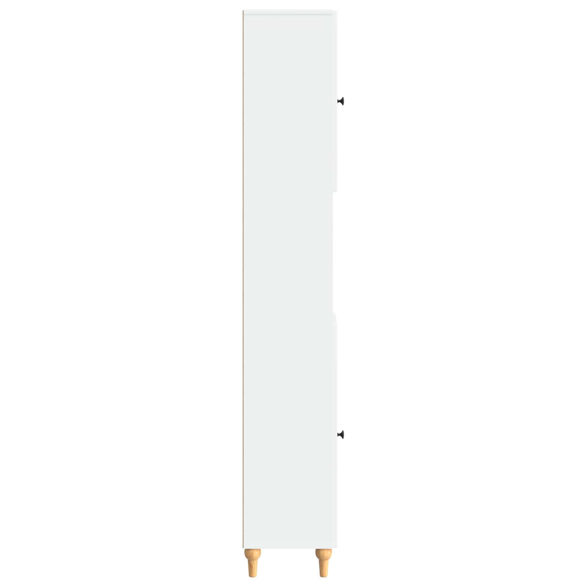 Bathroom Cabinet White Slim 30 cm x 31 cm x 190 cm