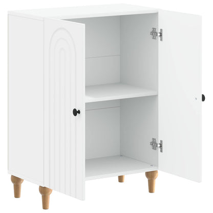 Bathroom Storage Cabinet White Slim 59.5x31x80cm