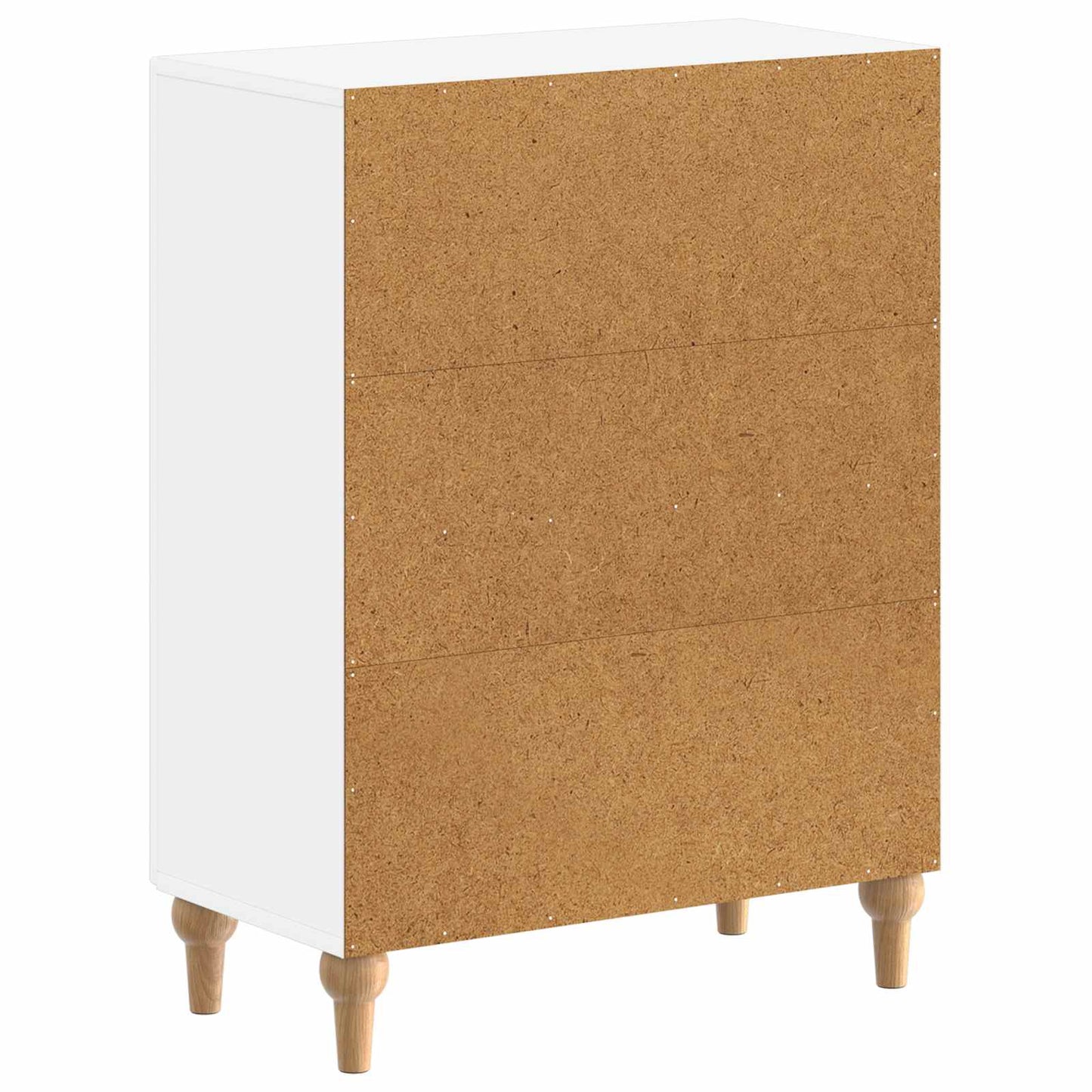 Bathroom Storage Cabinet White Slim 59.5x31x80cm