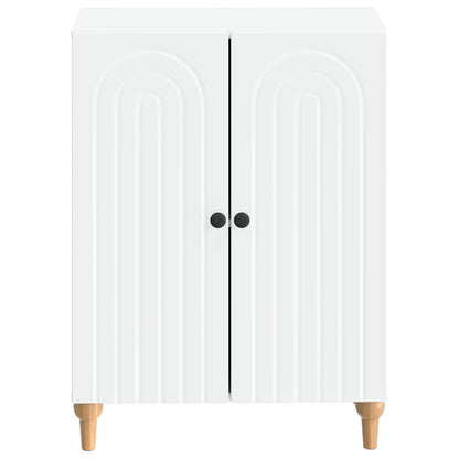 Bathroom Storage Cabinet White Slim 59.5x31x80cm