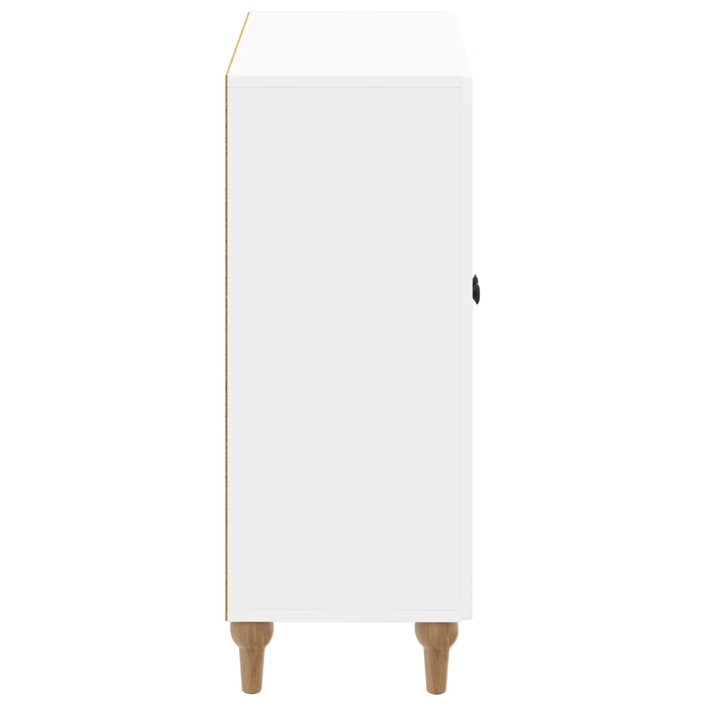 Bathroom Storage Cabinet White Slim 59.5x31x80cm