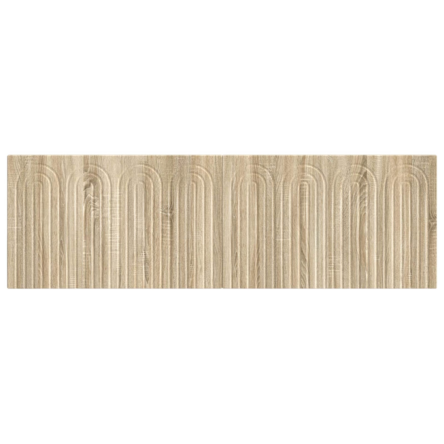 Wall Headboard Engineered Wood 161 cm x 3 cm x 50 cm