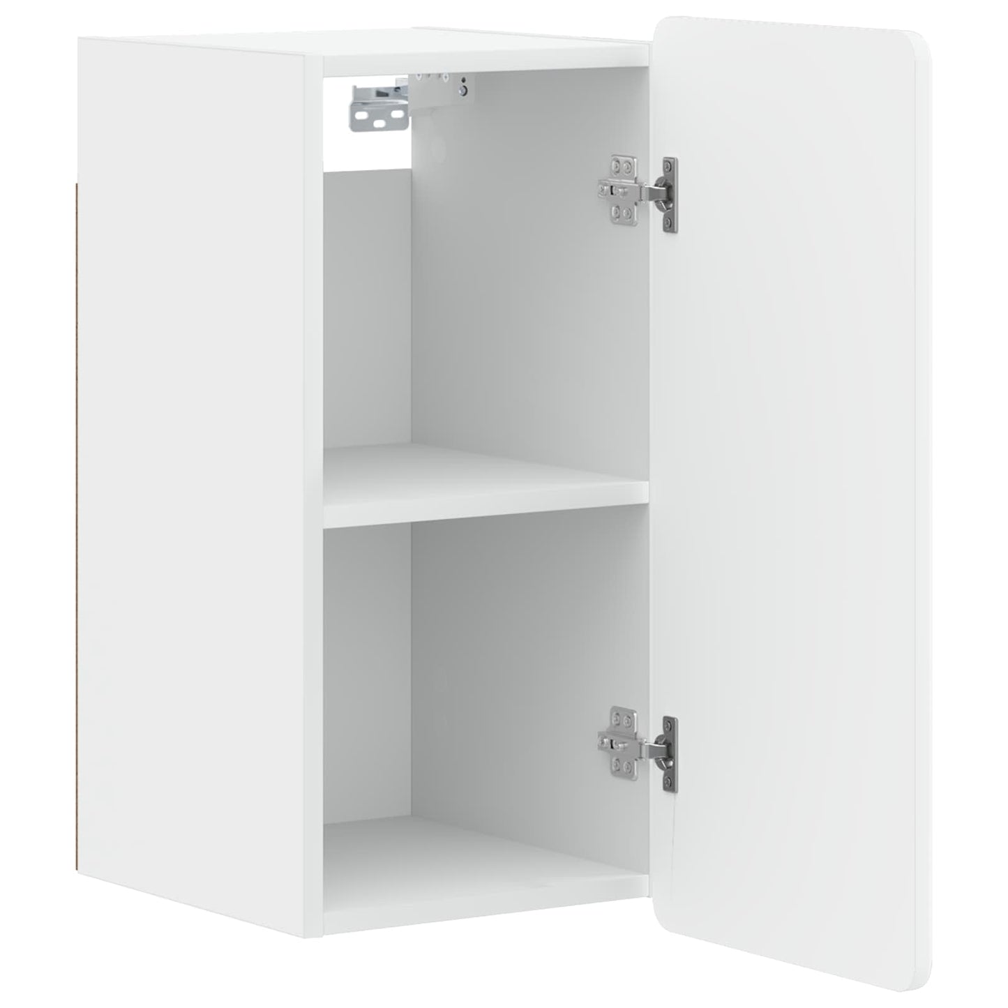Bathroom Wall Cabinet White Slim 30x31x63cm