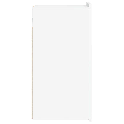 Bathroom Wall Cabinet White Slim 30x31x63cm