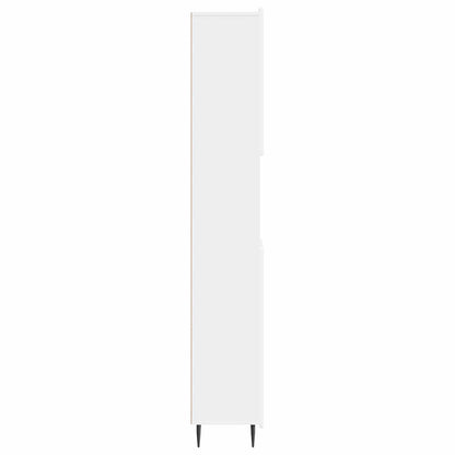 Bathroom Cabinet White Storage 30 cm x 31 cm x 189.5 cm