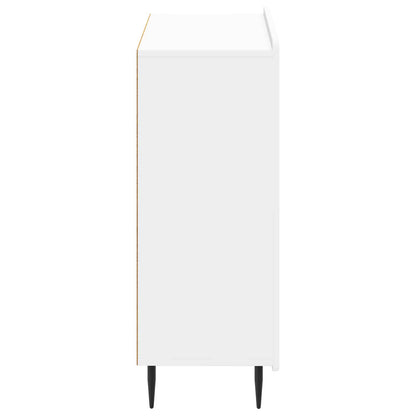 Bathroom Storage Cabinet White Slim 59.5x31x79.5cm