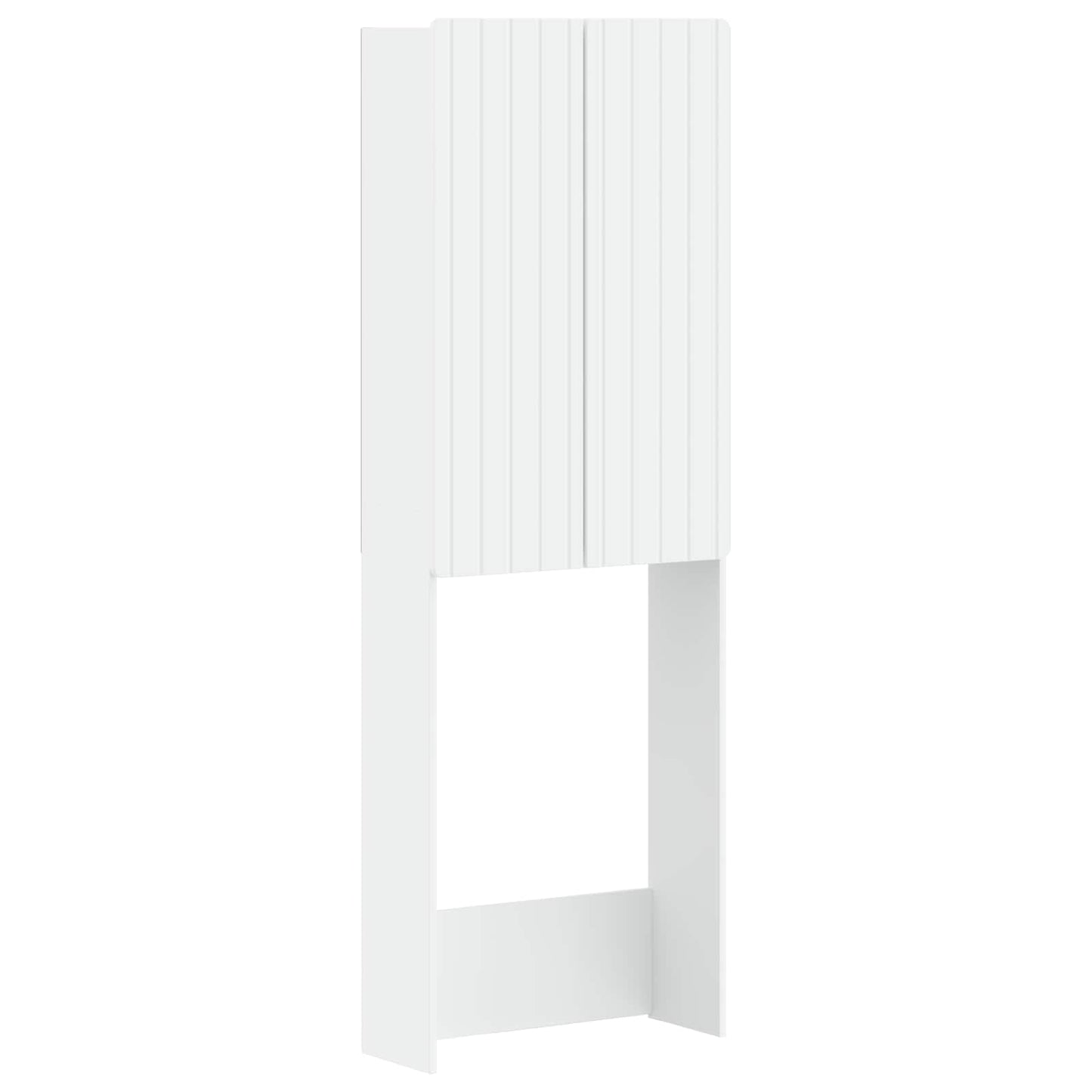 Bathroom Cabinet White Slimline 66 cm x 25.5 cm x 190 cm