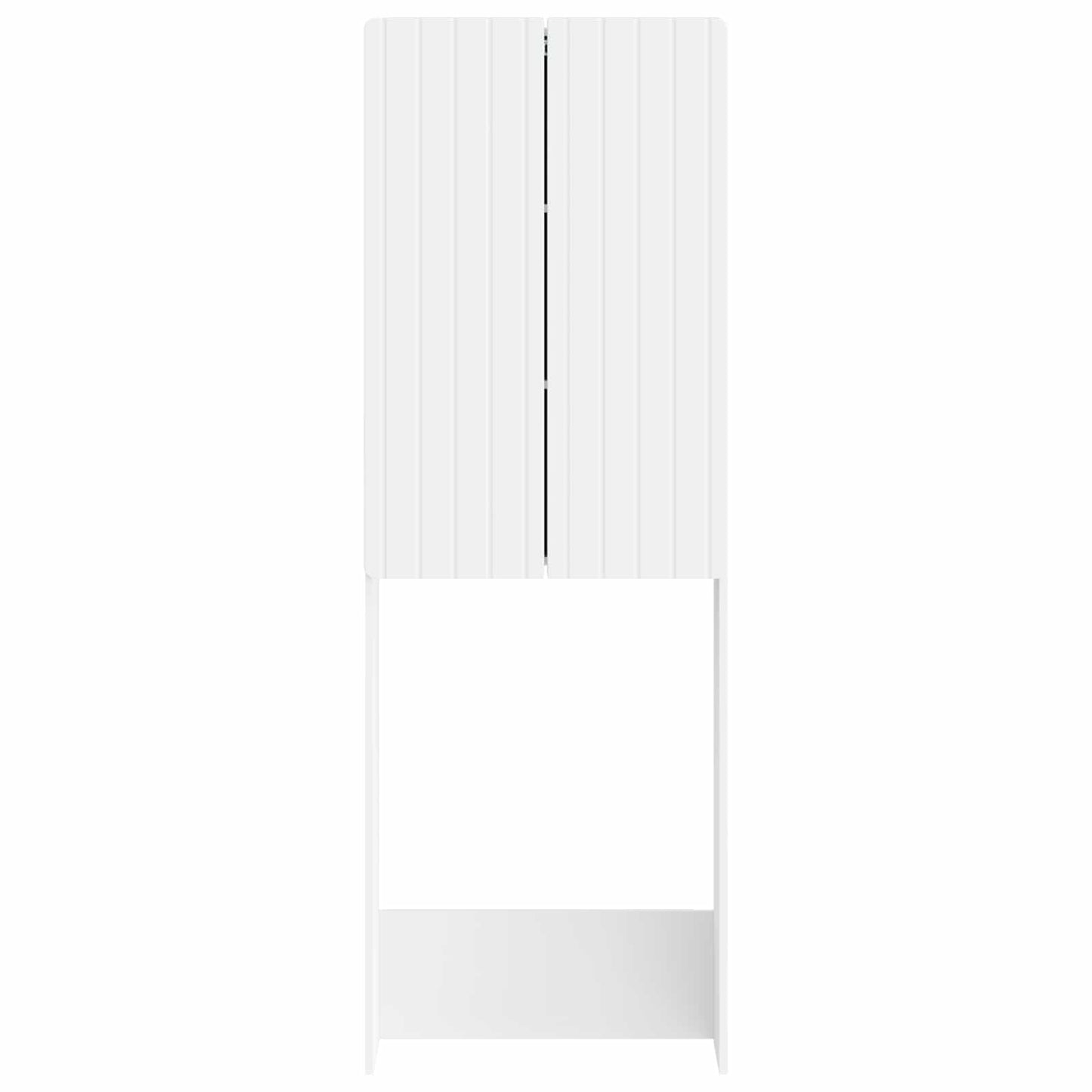 Bathroom Cabinet White Slimline 66 cm x 25.5 cm x 190 cm