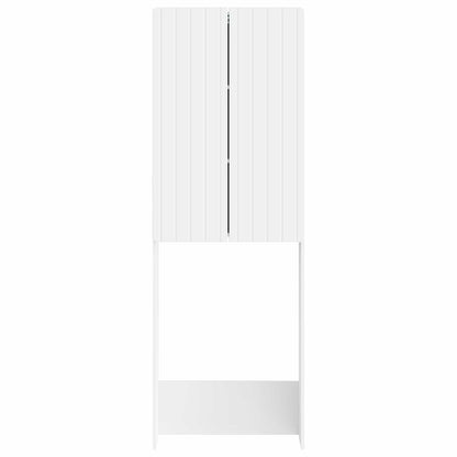 Bathroom Cabinet White Slimline 66 cm x 25.5 cm x 190 cm