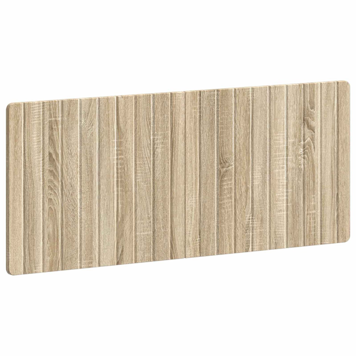 Wall Headboard Brown Engineered Wood 120 cm x 3 cm x 50 cm