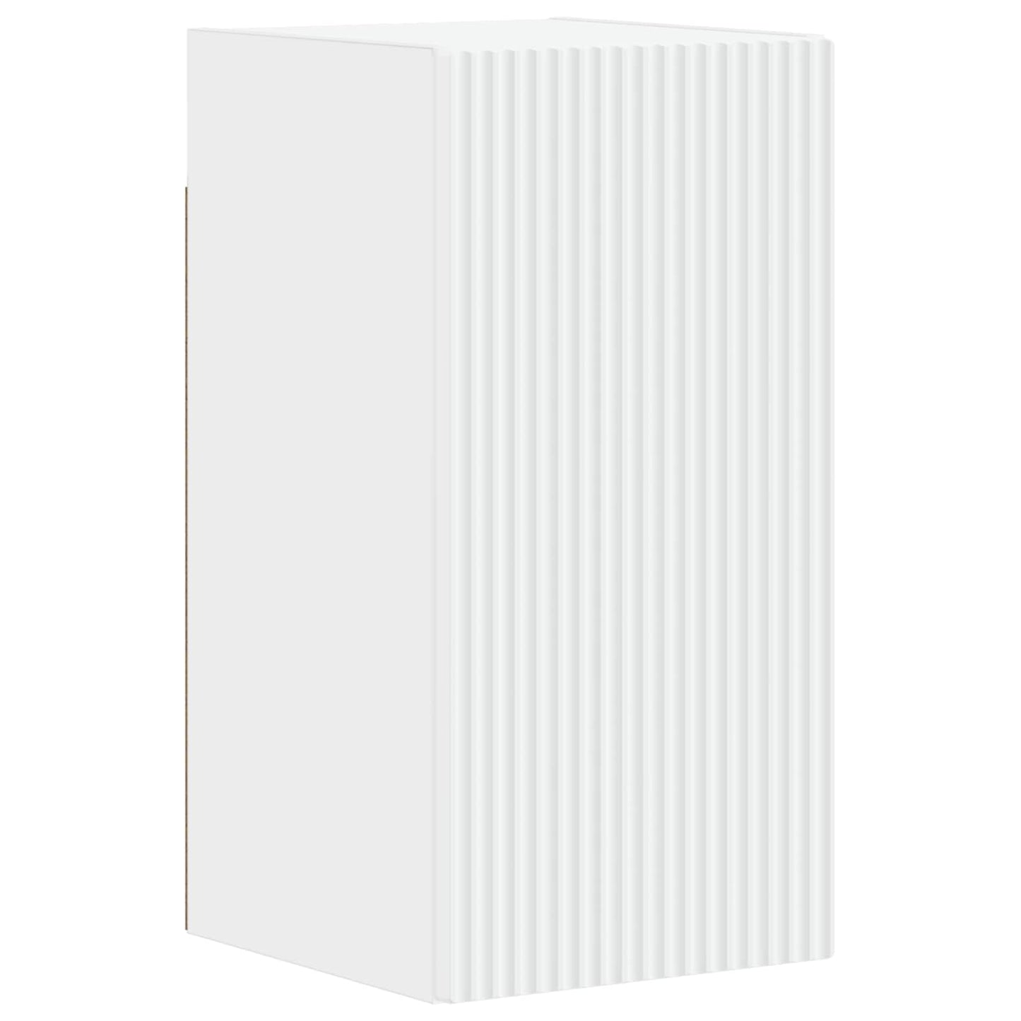 Bathroom Wall Cabinet White Slim 30x31x59cm
