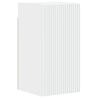 Bathroom Wall Cabinet White Slim 30x31x59cm