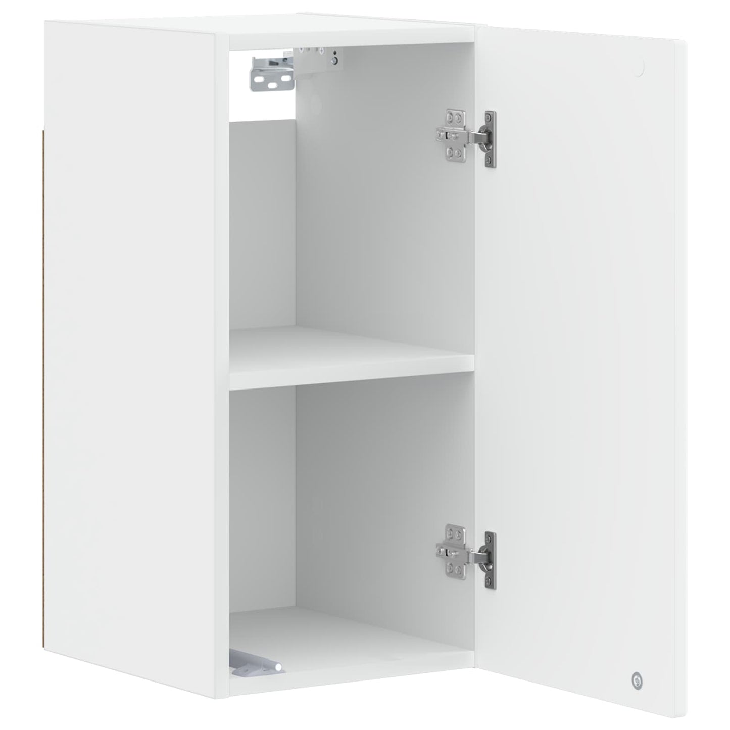 Bathroom Wall Cabinet White Slim 30x31x59cm