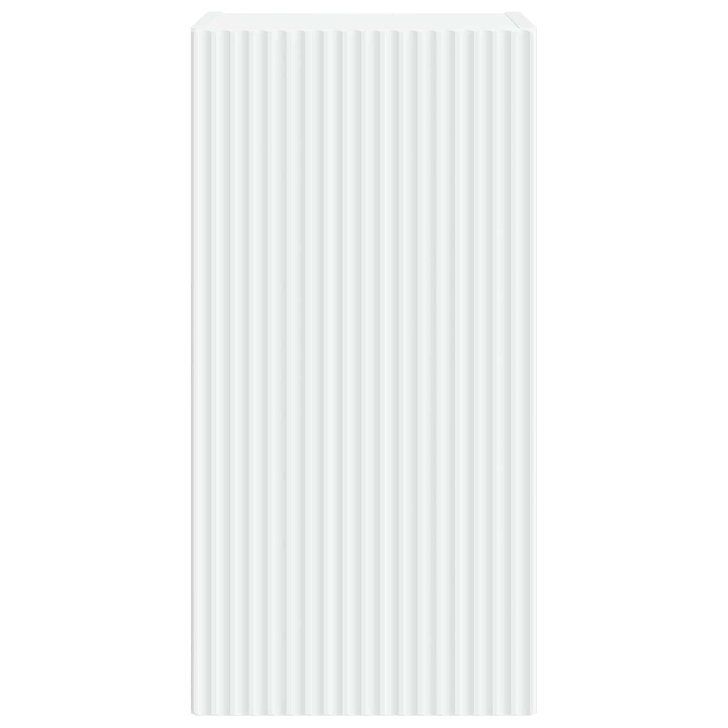 Bathroom Wall Cabinet White Slim 30x31x59cm