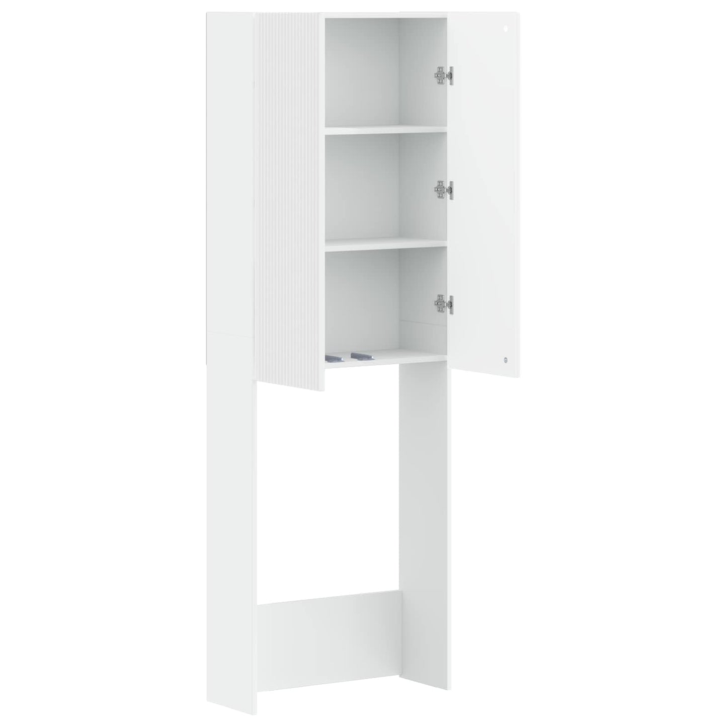 Bathroom Cabinet White Slim 66 cm x 25.5 cm x 190 cm