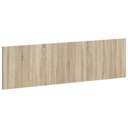 Wall Headboard Sonoma Oak Wood 180 cm x 3 cm x 50 cm