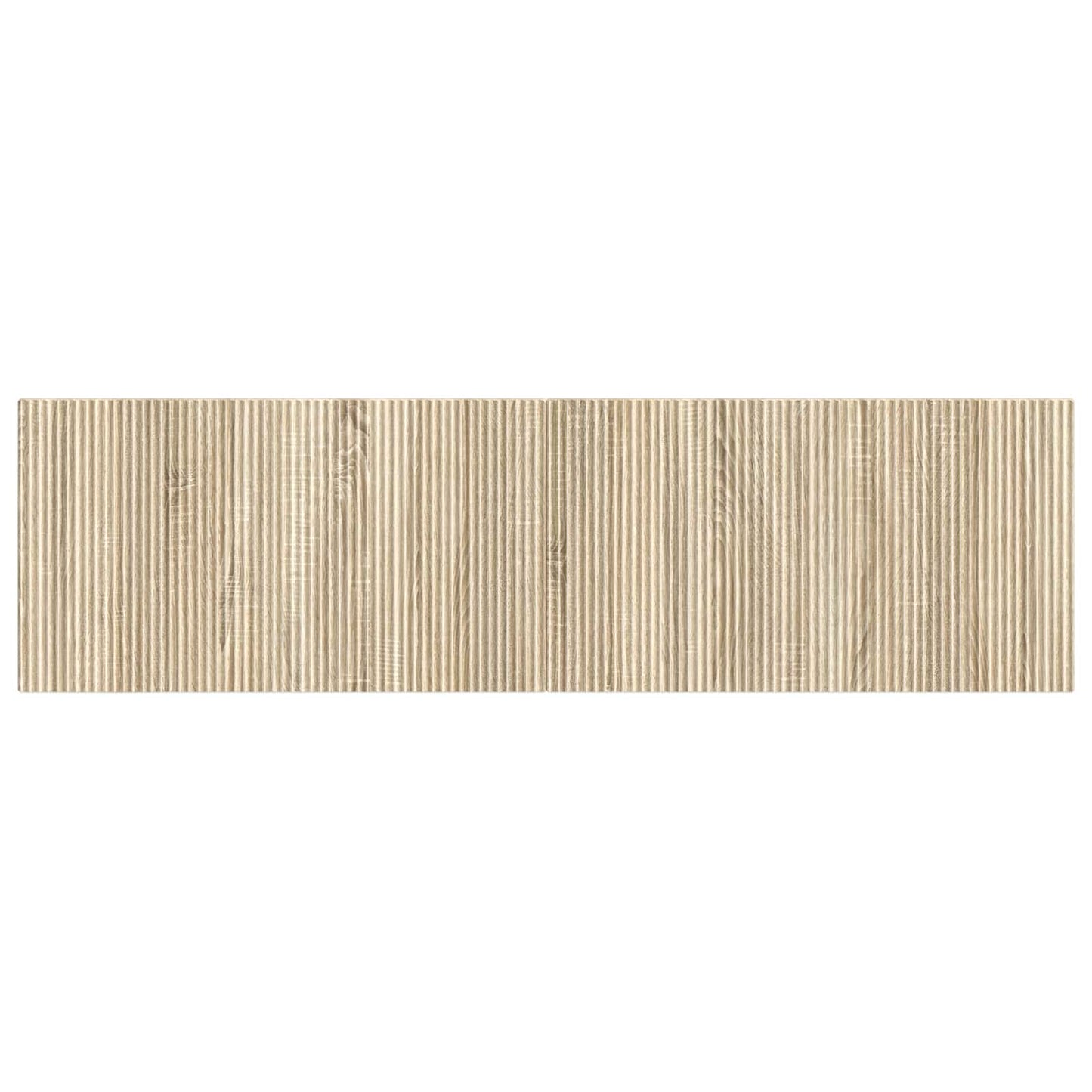 Wall Headboard Sonoma Oak Wood 180 cm x 3 cm x 50 cm