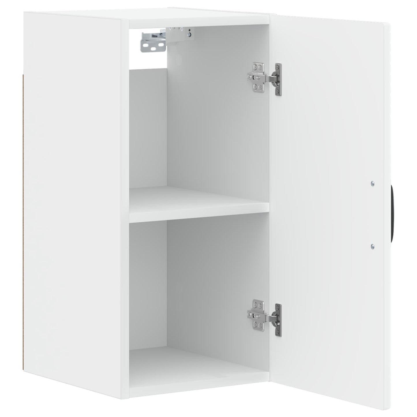 Bathroom Wall Cabinet White Compact 30x31x59cm