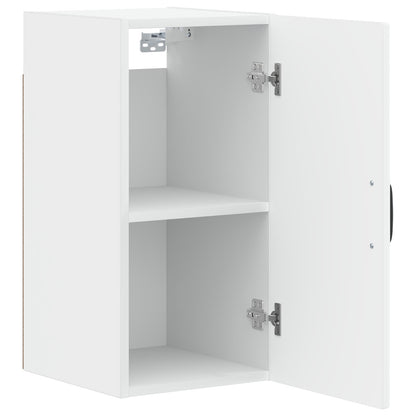 Bathroom Wall Cabinet White Compact 30x31x59cm