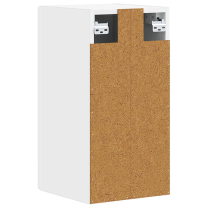 Bathroom Wall Cabinet White Compact 30x31x59cm