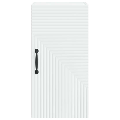 Bathroom Wall Cabinet White Compact 30x31x59cm