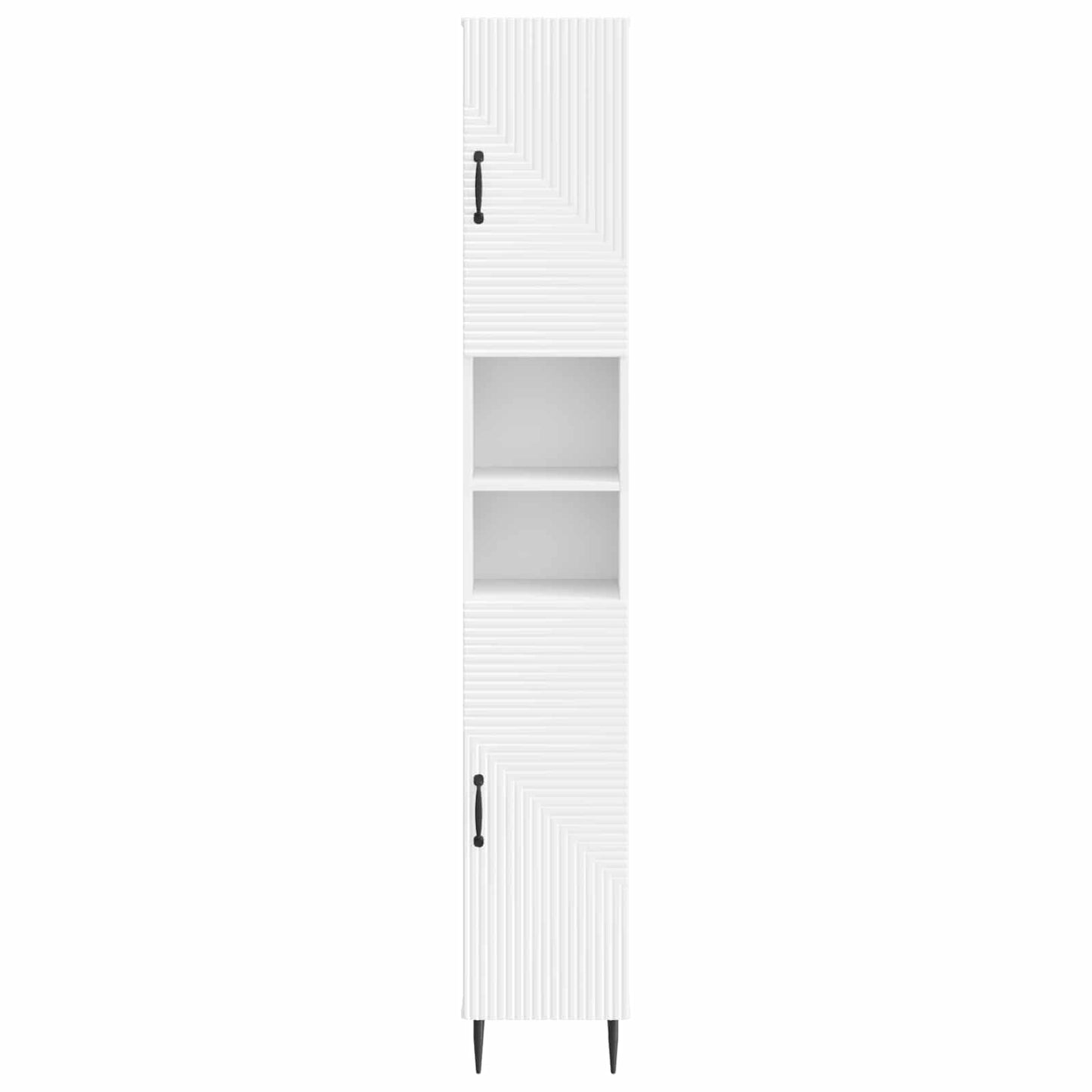 Bathroom Cabinet White Storage 30 cm x 31 cm x 190 cm