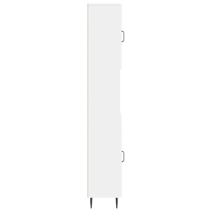 Bathroom Cabinet White Storage 30 cm x 31 cm x 190 cm