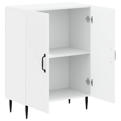 Bathroom Storage Cabinet White Modern 59.5x31x80cm