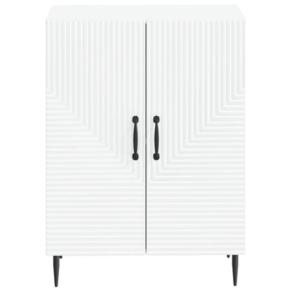 Bathroom Storage Cabinet White Modern 59.5x31x80cm