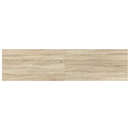 Wall Headboard Brown Engineered Wood 200 cm x 3 cm x 50 cm