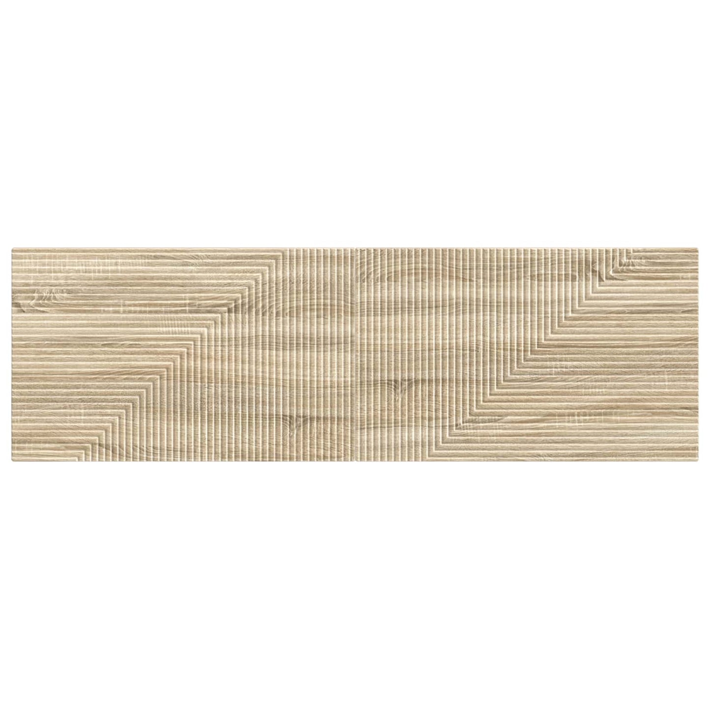 Wall Headboard Brown Engineered Wood 160 cm x 3 cm x 50 cm