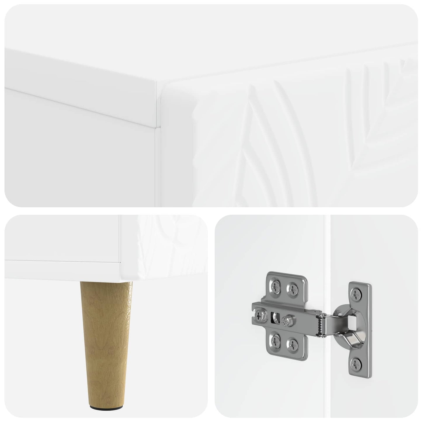 Bathroom Cabinet White Storage 30x31x190cm