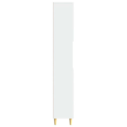 Bathroom Cabinet White Storage 30x31x190cm