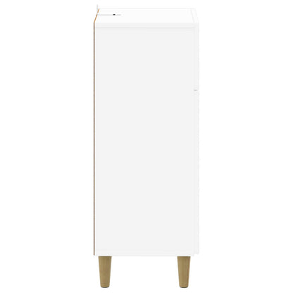 Bathroom Storage Cabinet White Slim 30x31x80cm