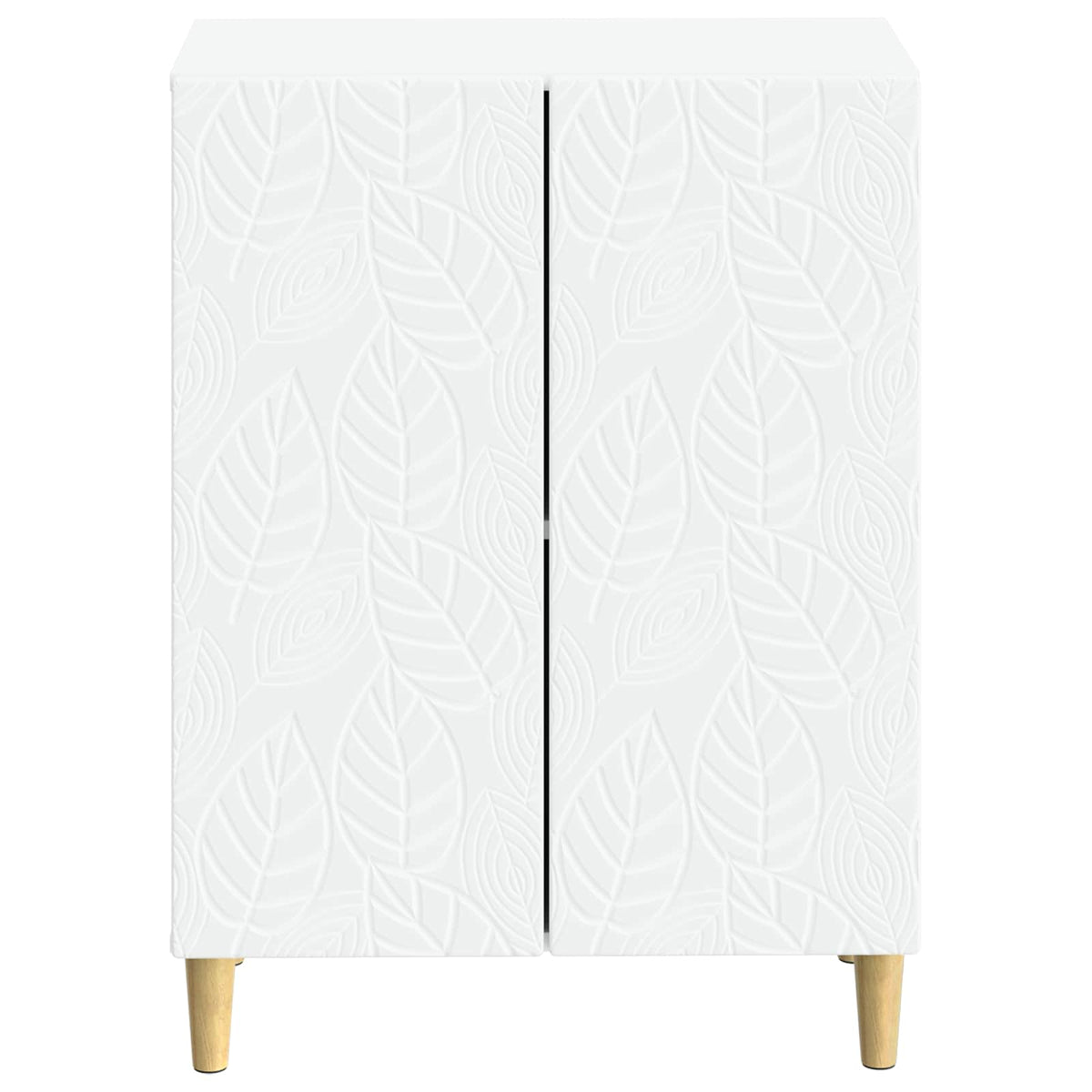 Bathroom Storage Cabinet White Compact 59.5x31x80cm