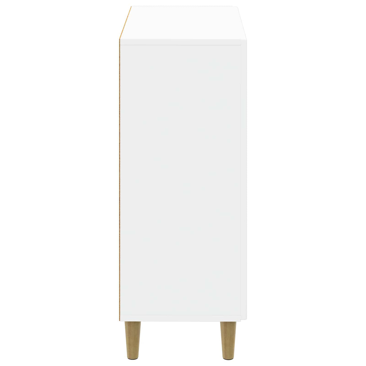Bathroom Storage Cabinet White Compact 59.5x31x80cm