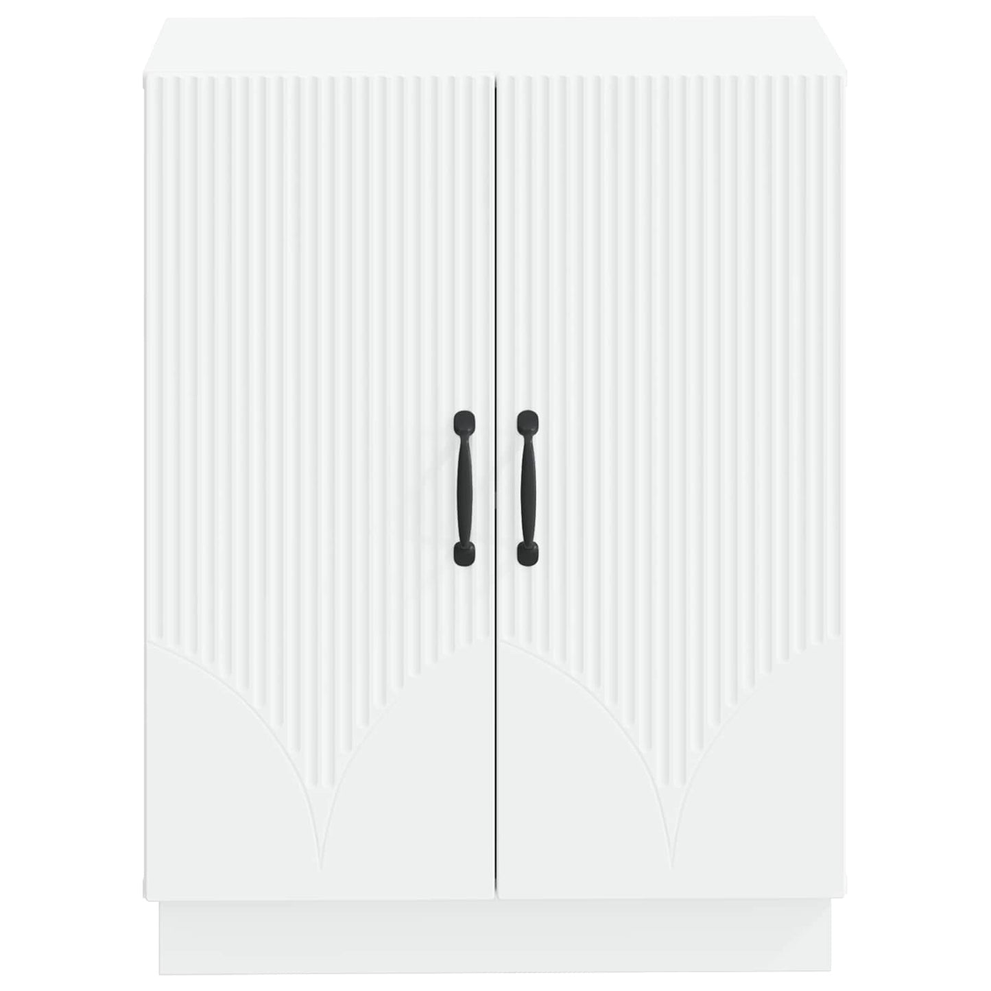Bathroom Storage Cabinet White Slim 59.5x31x77cm