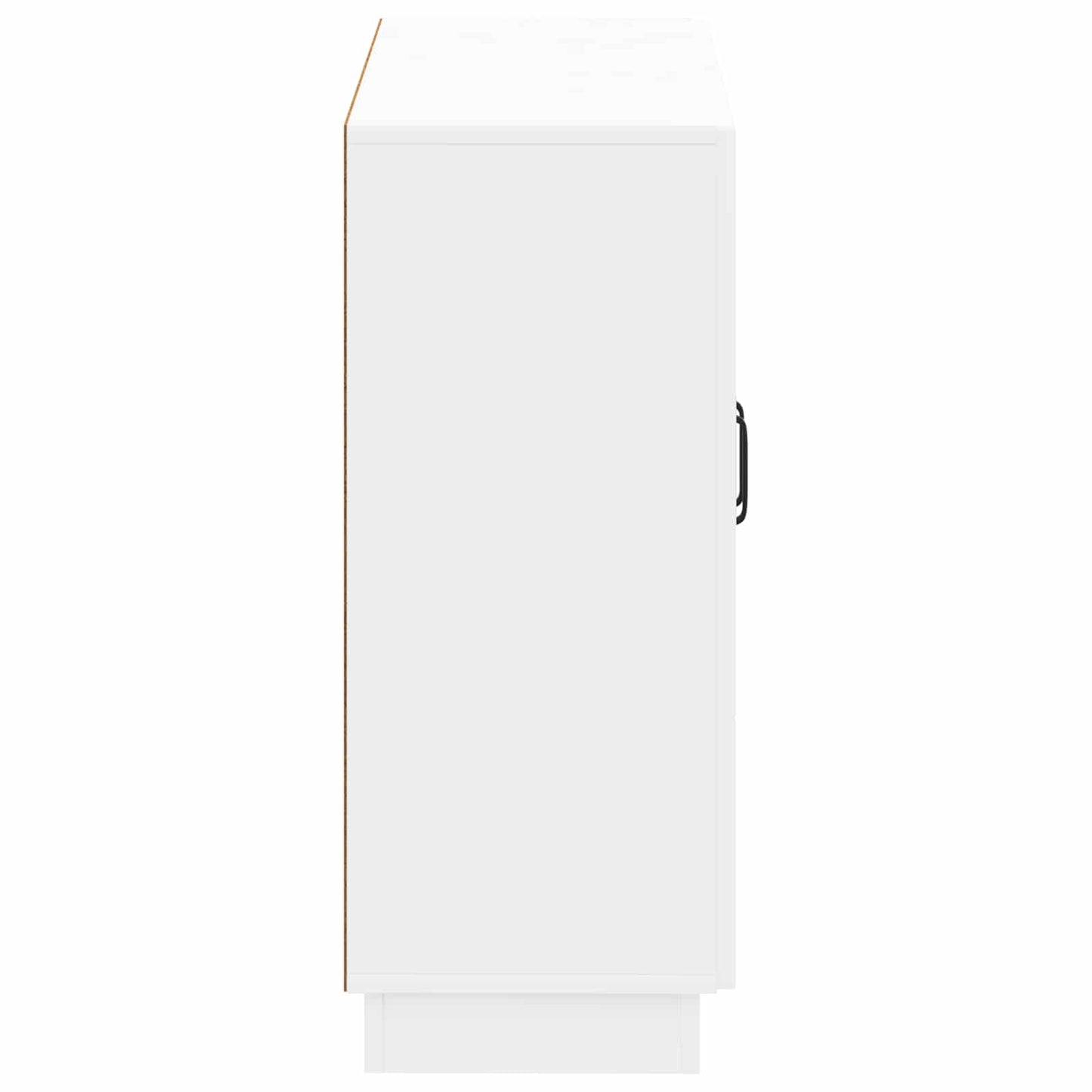 Bathroom Storage Cabinet White Slim 59.5x31x77cm