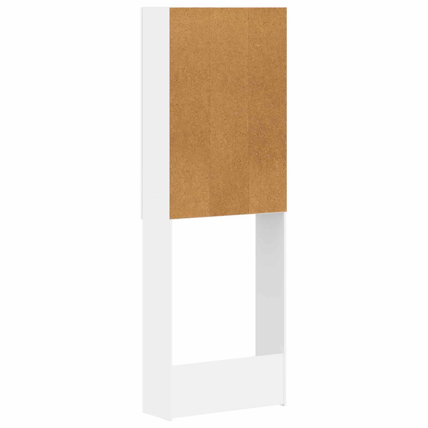 Bathroom Cabinet White Engineered Wood 66 cm x 25.5 cm x 190 cm