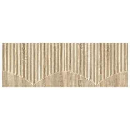 Modern Wall Headboard Brown 140 cm x 3 cm x 50 cm